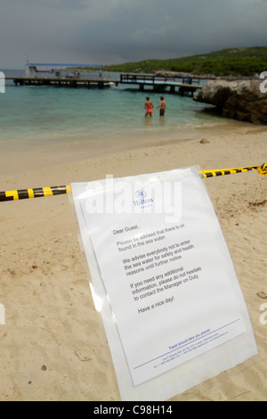 Curaçao, Niederlande Lesser Leeward Antillen, ABC-Inseln, Niederländisch, Piscadera Bay Water, Hilton Curaçao, Hotel Hotels Unterkunft Inn Motel Motels, Resort, Caribbea Stockfoto