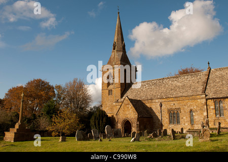 St. Botolph Kirche, Farnborough, Warwickshire, England, Vereinigtes Königreich Stockfoto