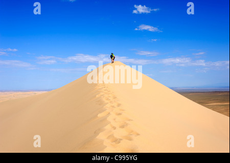 Khongoryn Sand-Bereich (Khongoryn Els) in der Wüste Gobi, Mongolei Stockfoto