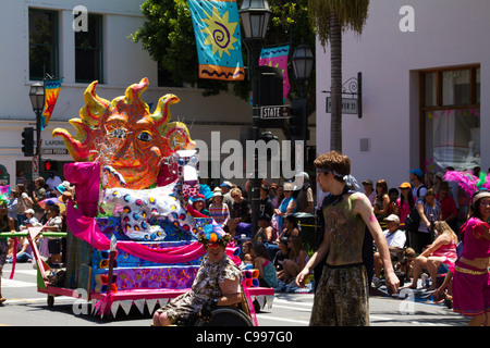 2011 Solstice Parade in "Santa Barbara", California Stockfoto