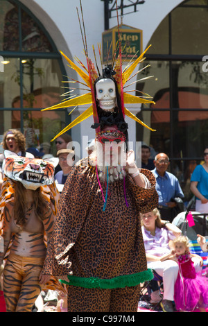 2011 Solstice Parade in "Santa Barbara", California Stockfoto