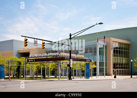 Greater Columbus Convention Center in Columbus, Ohio. Stockfoto