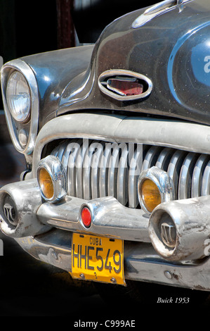 Klassische amerikanische Buick 1953 Havanna Kuba Stockfoto