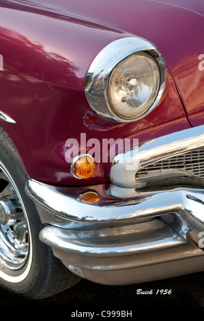 Klassische amerikanische Buick 1956 Havanna Kuba Stockfoto