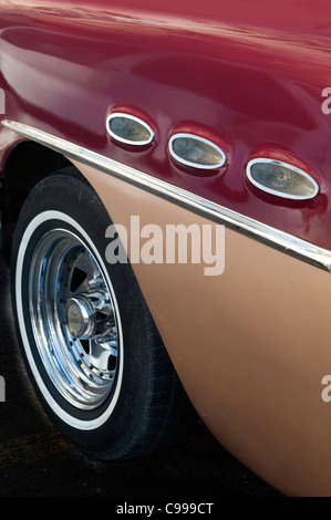 Klassische amerikanische Buick 1956 Havanna Kuba Stockfoto