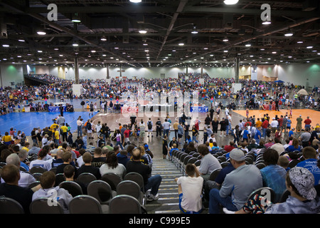 Turnier der Champions Ringen Wettbewerb in Columbus, Ohio. Stockfoto