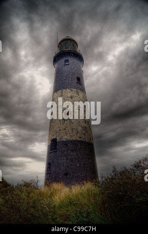 Spurn Point Lighthouse Stockfoto