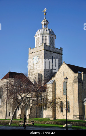 Portsmouth Kathedrale, High Street, Old Portsmouth, Portsmouth, Hampshire, England, Vereinigtes Königreich Stockfoto