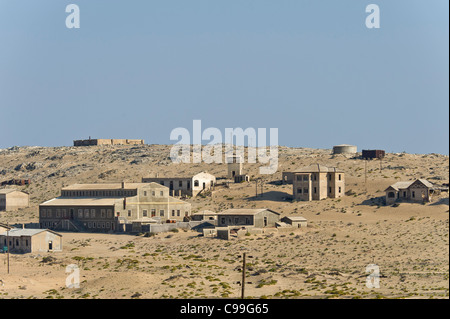 Kolmanskop verlassenen Gebäuden der ehemaligen Diamond Mine in Namibia Stockfoto