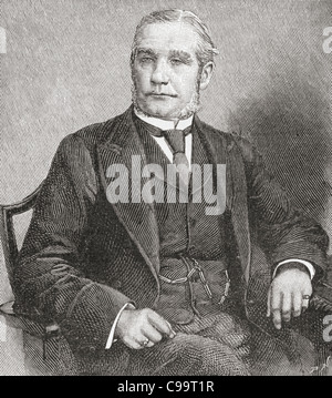 Henry Hartley Fowler, 1. Viscount Wolverhampton, 1830 – 1911. Britischer Anwalt und Politiker. Stockfoto