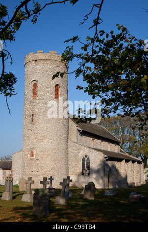 St.-Margarethen Kirche, Burnham Norton, Norfolk Stockfoto