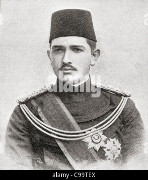 Seine Hoheit Abbas II, Hilmi Bey, alias Abbas Hilmi Pascha, 1874 – 1944. Letzte Khedive von Ägypten und Sudan. Stockfoto