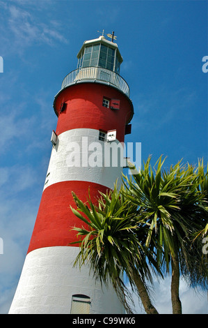 Die Smeaton Tower, Plymouth Hacke Stockfoto