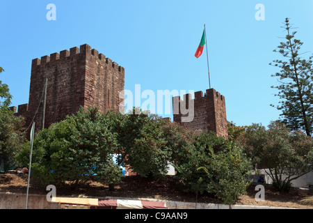 Portugiesische Burg (Silves - Algarve) Stockfoto