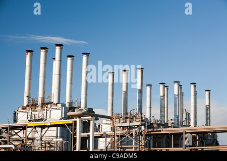 Die Flotta Öl-terminal auf der Insel Flotta in der Orkney, Schottland, Großbritannien. Stockfoto