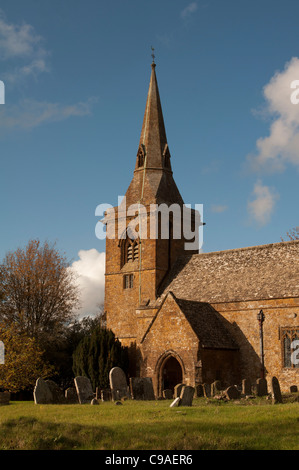 St. Botolph Kirche, Farnborough, Warwickshire, England, Vereinigtes Königreich Stockfoto