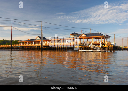 Kampung Ayer, Bandar Seri Begawan, Brunei Darussalam, Asien Stockfoto