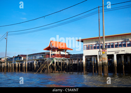 Kampung Ayer, Bandar Seri Begawan, Brunei Darussalam, Asien Stockfoto