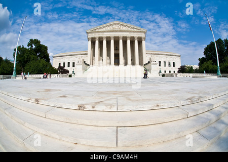 vor uns supreme court Gebäude, Washington d.c. Stockfoto