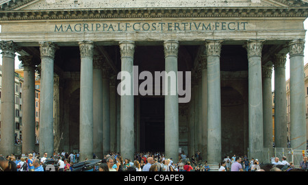 Pantheon Rom Italien Marcus Agrippa s Stiftung Stockfoto