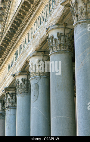 Pantheon Rom Italien Marcus Agrippa s Stiftung Stockfoto