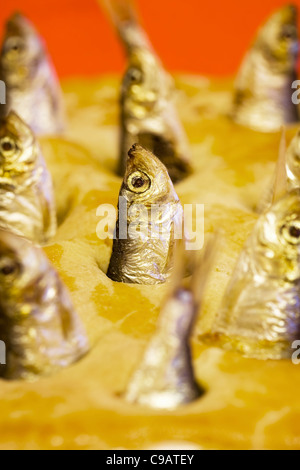 Stargazy Torte Stockfoto