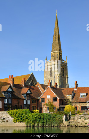 Pfarrkirche St Helens, Abingdon, Oxfordshire Stockfoto