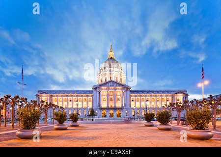 Rathaus, San Francisco Stockfoto