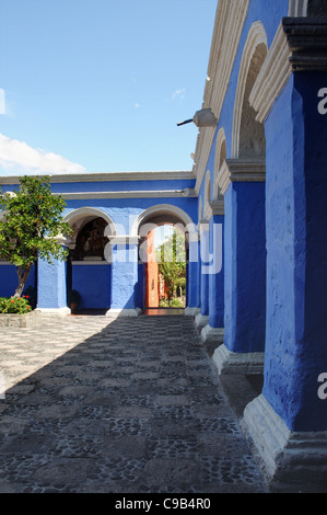 Santa Catalina Kloster, Arequipa, peru Stockfoto