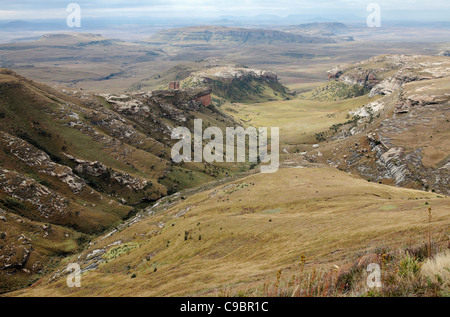 View der Maluti Mountains, Golden Gate Highlands National Park, freien Staat-Provinz, Südafrika Stockfoto