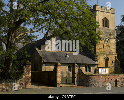 12. Century St Oswalds Village Church Sowerby in der Nähe von Thirsk North Yorkshire England Vereinigtes Königreich GB Großbritannien Stockfoto