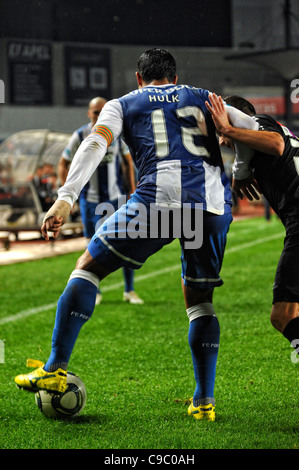 Futebol Clube Porto und brasilianische Nationalspieler Hulk Stockfoto