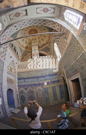 Topkaki Sarayi, Topkapi-Palast, Harem Interieur, Istanbul, Türkei, Europa, Stockfoto