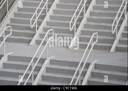 Outdoor-Betontreppen Stockfoto