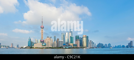 Shanghai Skyline von Pudong, Shanghai, Volksrepublik China, VR China, Asien Stockfoto