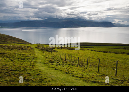 Blick vom Gipfel des Great Orme, Llandudno, Wales Stockfoto