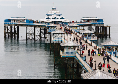 Llandudno Pier, Conwy, Wales Stockfoto