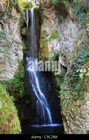 Dyserth Wasserfall, Denbighshire, Wales Stockfoto