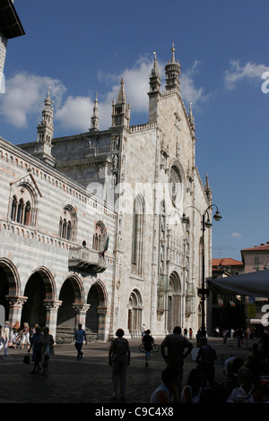 Comer Dom, Como, Lombardei, Italien. Stockfoto