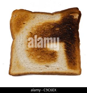 Alphabet Toast Buchstaben G zum Frühstück mit Toast buchstabieren lernen! Großbuchstaben Großbuchstabe Stockfoto