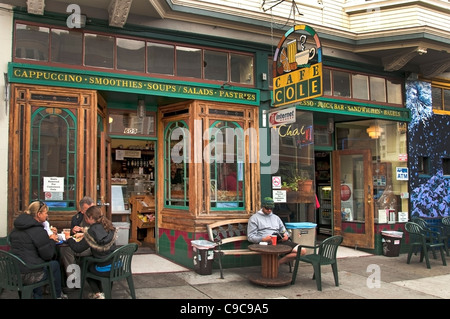 San Francisco Haight-Ashbury California USA Vereinigte Staaten von Amerika Stockfoto