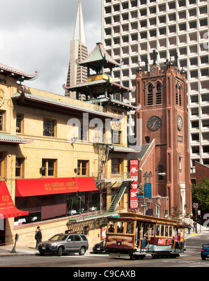 Chinatown China Town San Francisco California USA amerikanische Vereinigte Staaten von Amerika Stockfoto