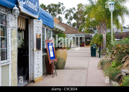 Restaurants in der Marina Komplex in Dana Point - California Stockfoto