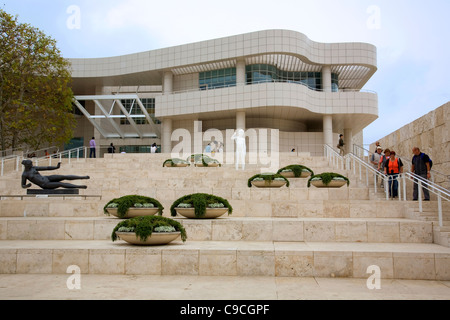 Getty Museum - Kalifornien Stockfoto