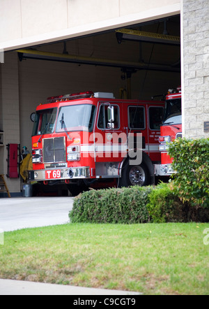 Los Angeles-Feuerwehrauto / Abteilung - CA Stockfoto