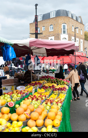 Ridley Straße Markt in Hackney, London, England, UK Stockfoto