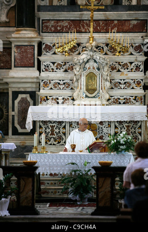 Chiesa di San Michele Kirche, Cagliari, Sardinien, Italien. Stockfoto