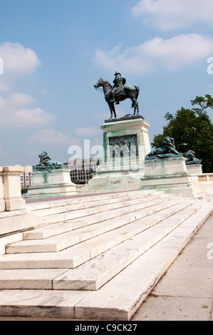 Die Ulysses S. Grant Memorial an der Basis des Capitol Hill in Washington DC, Vereinigte Staaten von Amerika-USA Stockfoto