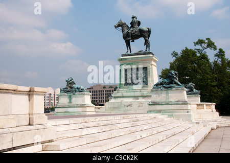 Die Ulysses S. Grant Memorial an der Basis des Capitol Hill in Washington DC, Vereinigte Staaten von Amerika-USA Stockfoto