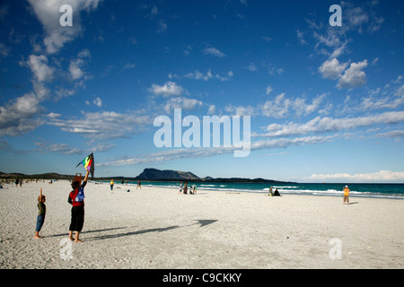 Beach, San Teodoro, Sardinien, Italien. Stockfoto